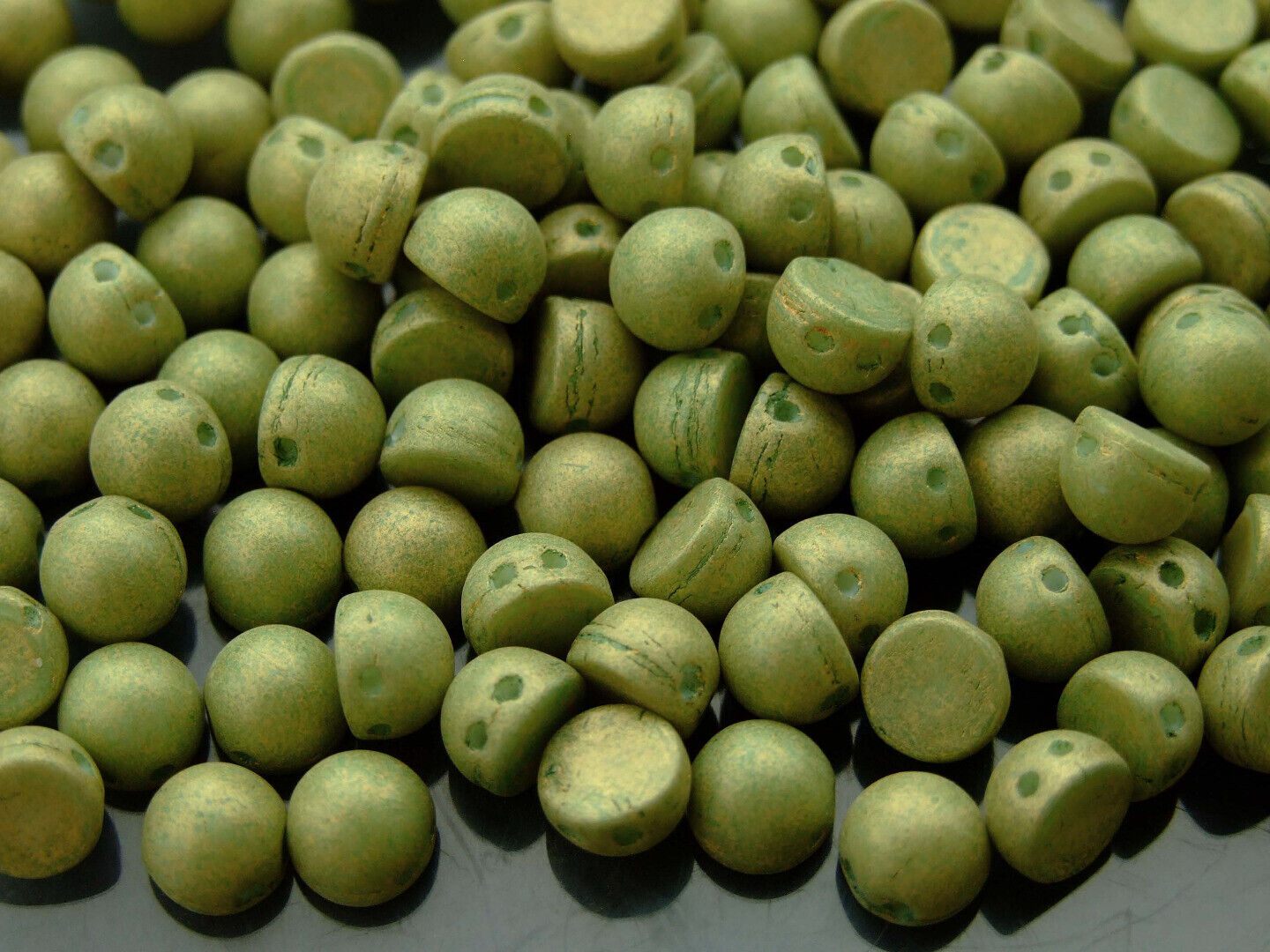20x CzechMates Cabochon Czech Beads 7mm 50 Colors to Choose Jewelry Making - Picture 14 of 49