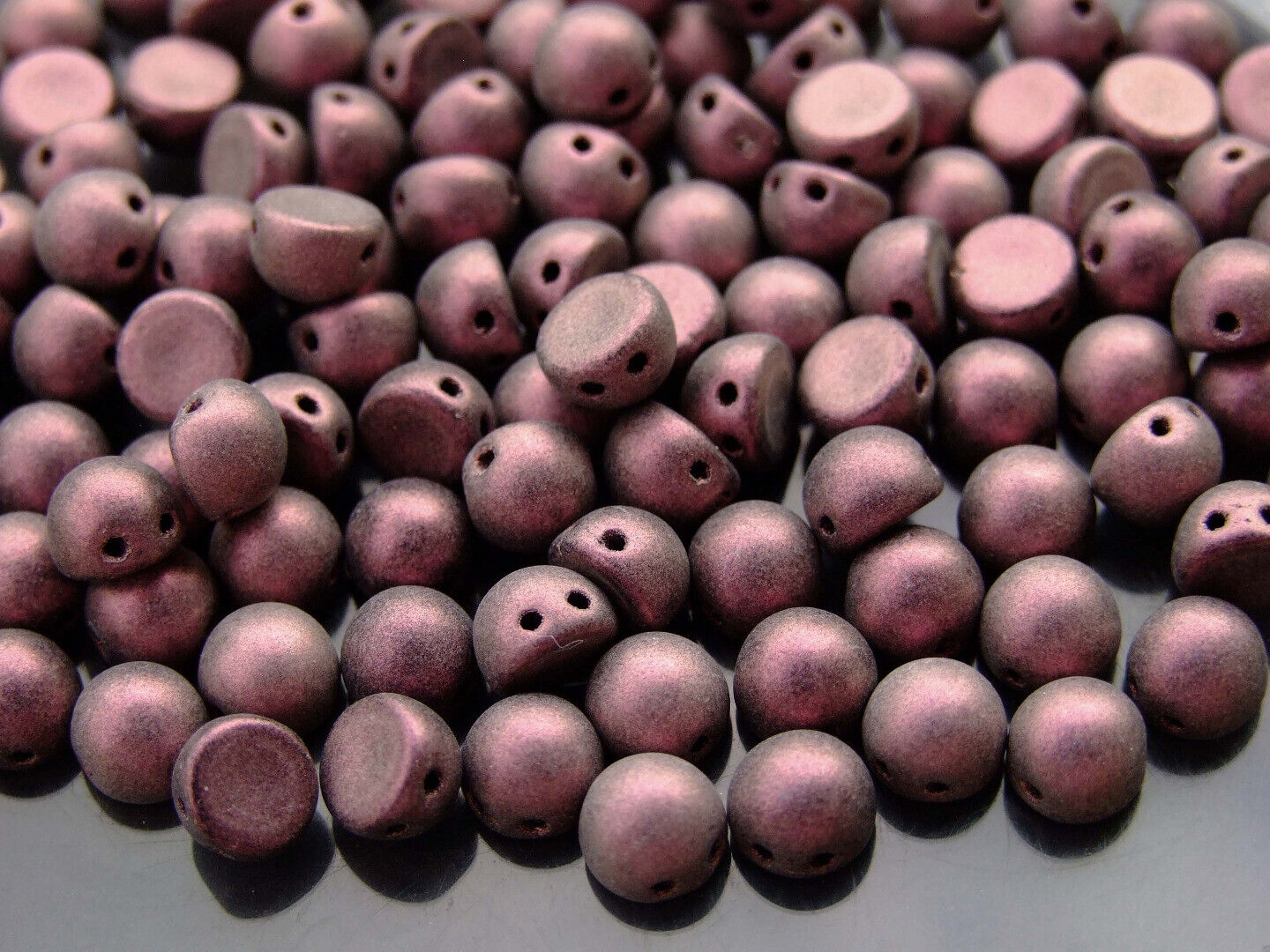 20x CzechMates Cabochon Czech Beads 7mm 50 Colors to Choose Jewelry Making - Picture 22 of 49