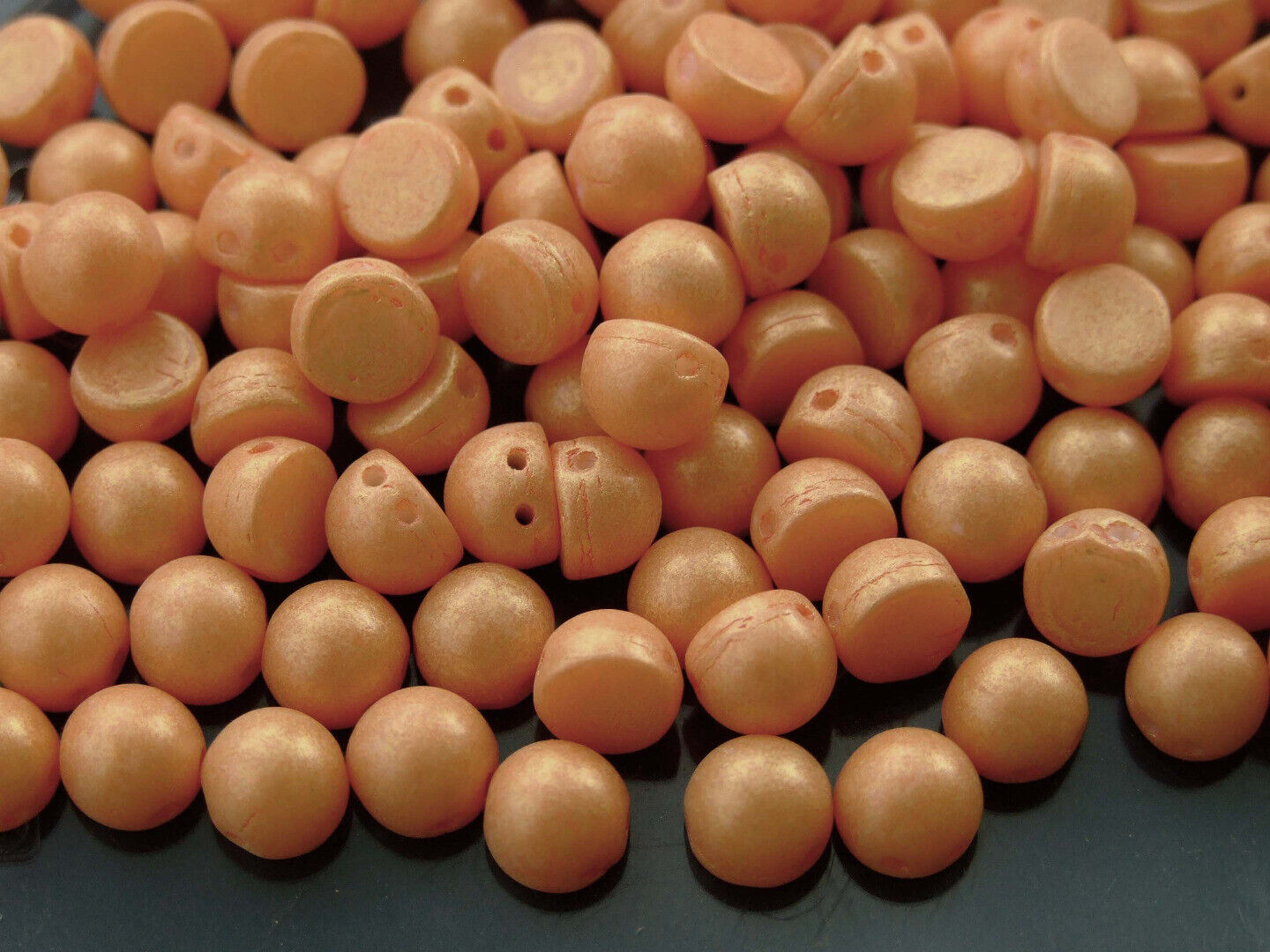 20x CzechMates Cabochon Czech Beads 7mm 50 Colors to Choose Jewelry Making - Picture 23 of 49