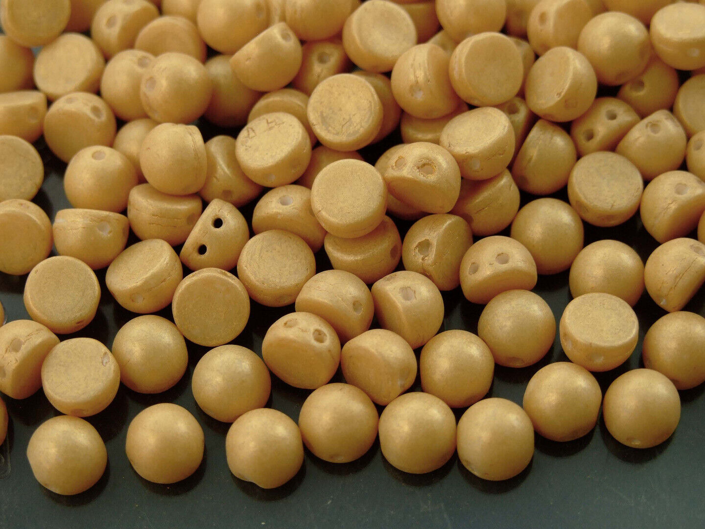 20x CzechMates Cabochon Czech Beads 7mm 50 Colors to Choose Jewelry Making - Picture 24 of 49