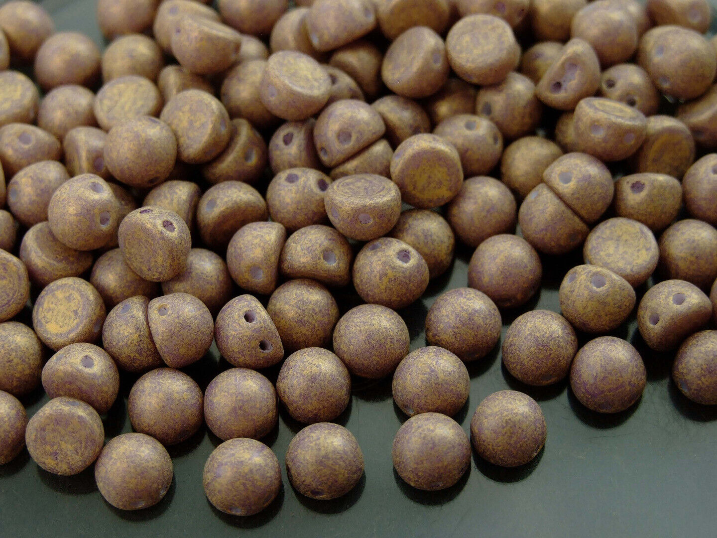 20x CzechMates Cabochon Czech Beads 7mm 50 Colors to Choose Jewelry Making - Picture 26 of 49