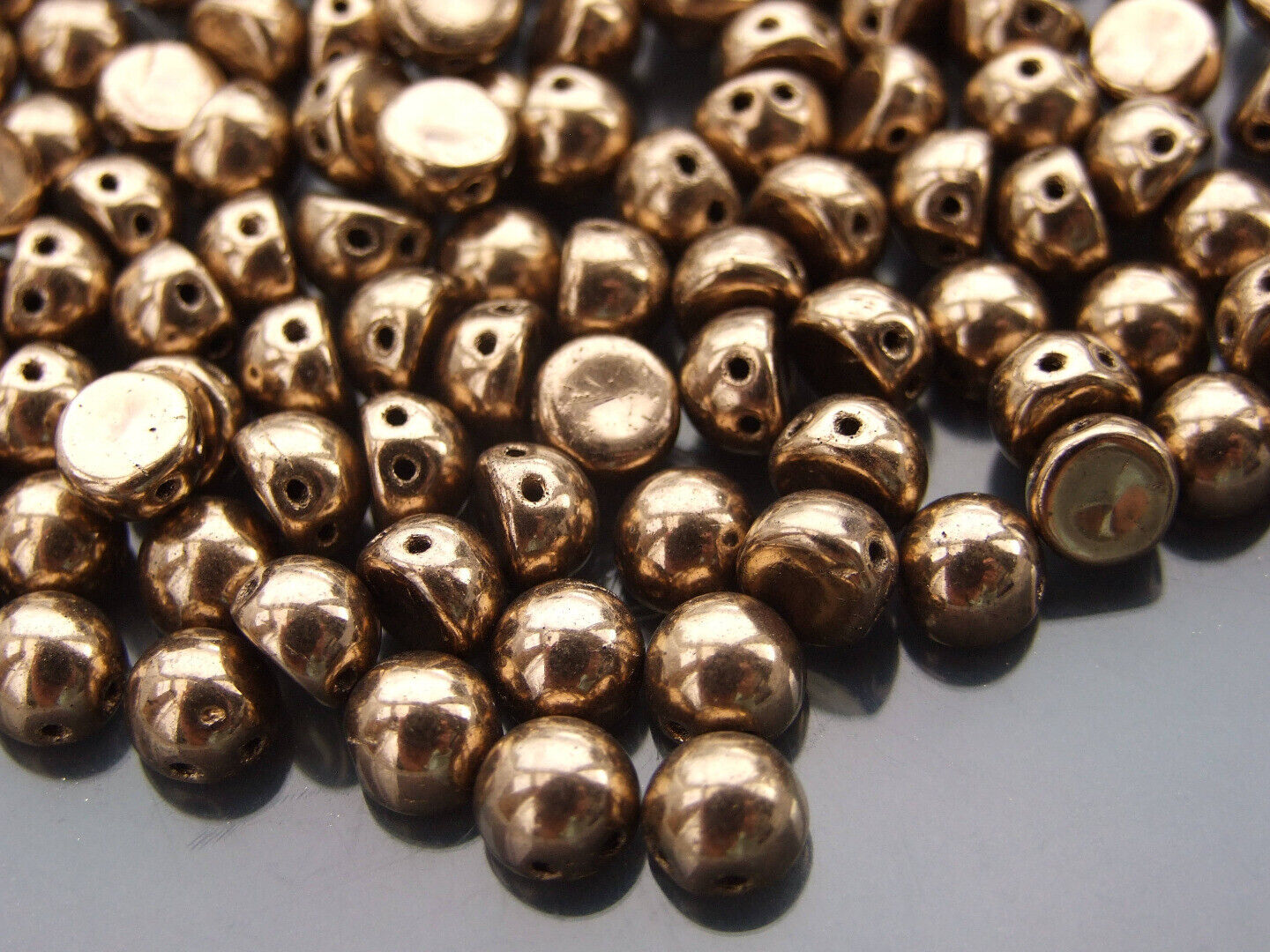 20x CzechMates Cabochon Czech Beads 7mm 50 Colors to Choose Jewelry Making - Picture 31 of 49