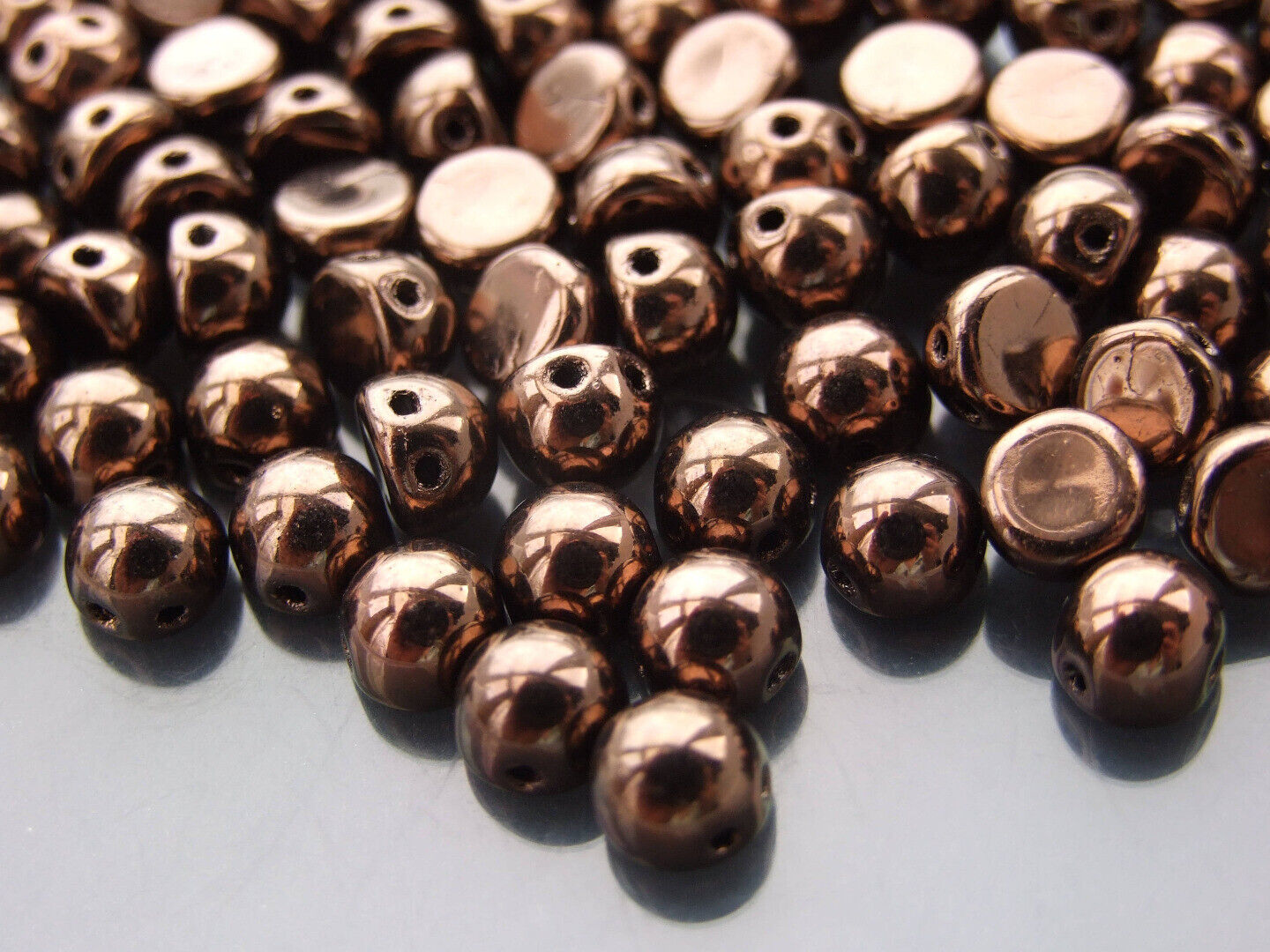 20x CzechMates Cabochon Czech Beads 7mm 50 Colors to Choose Jewelry Making - Picture 32 of 49