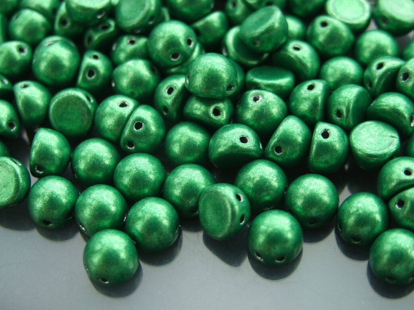 20x CzechMates Cabochon Czech Beads 7mm 50 Colors to Choose Jewelry Making - Picture 33 of 49