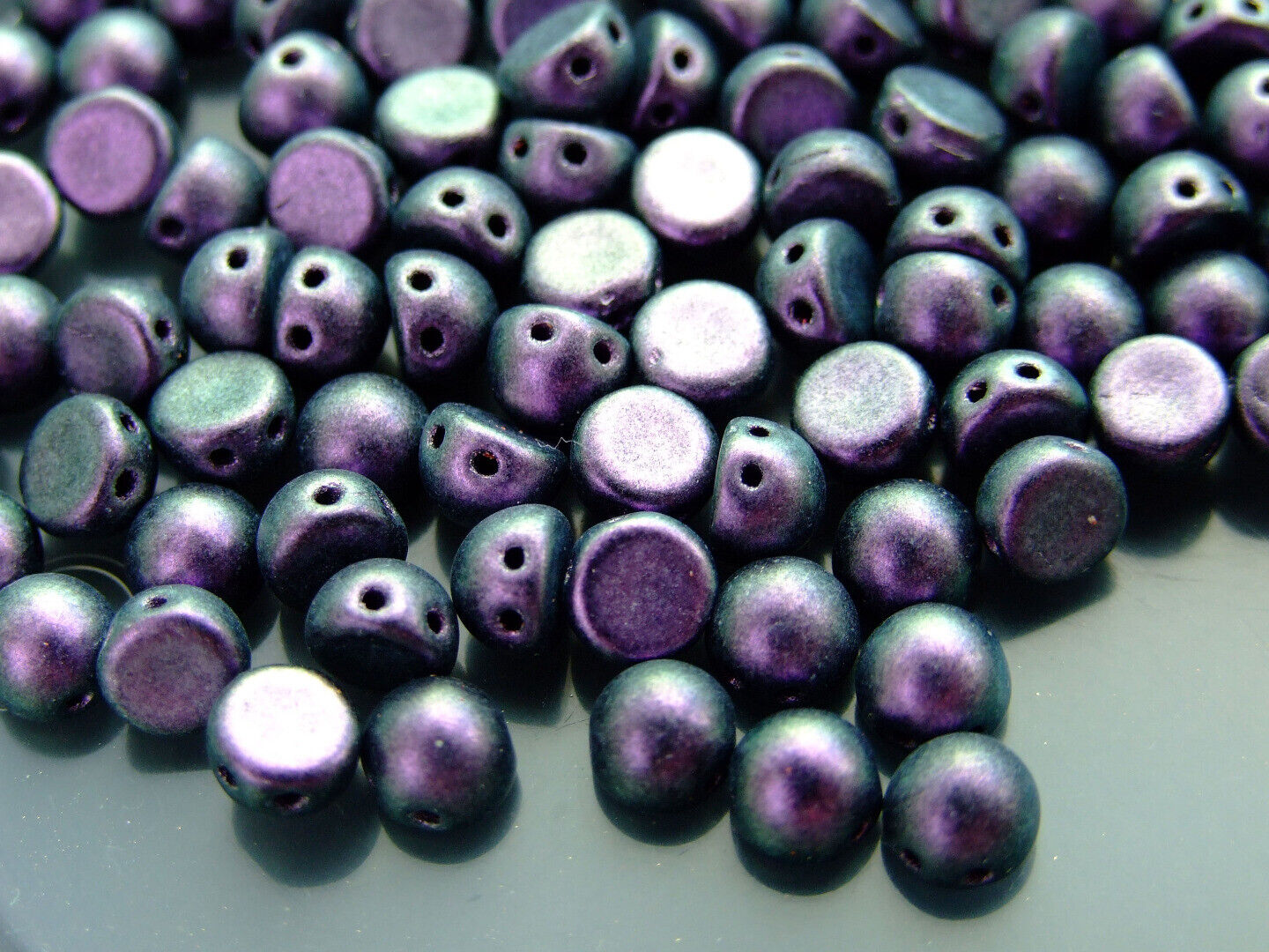 20x CzechMates Cabochon Czech Beads 7mm 50 Colors to Choose Jewelry Making - Picture 35 of 49