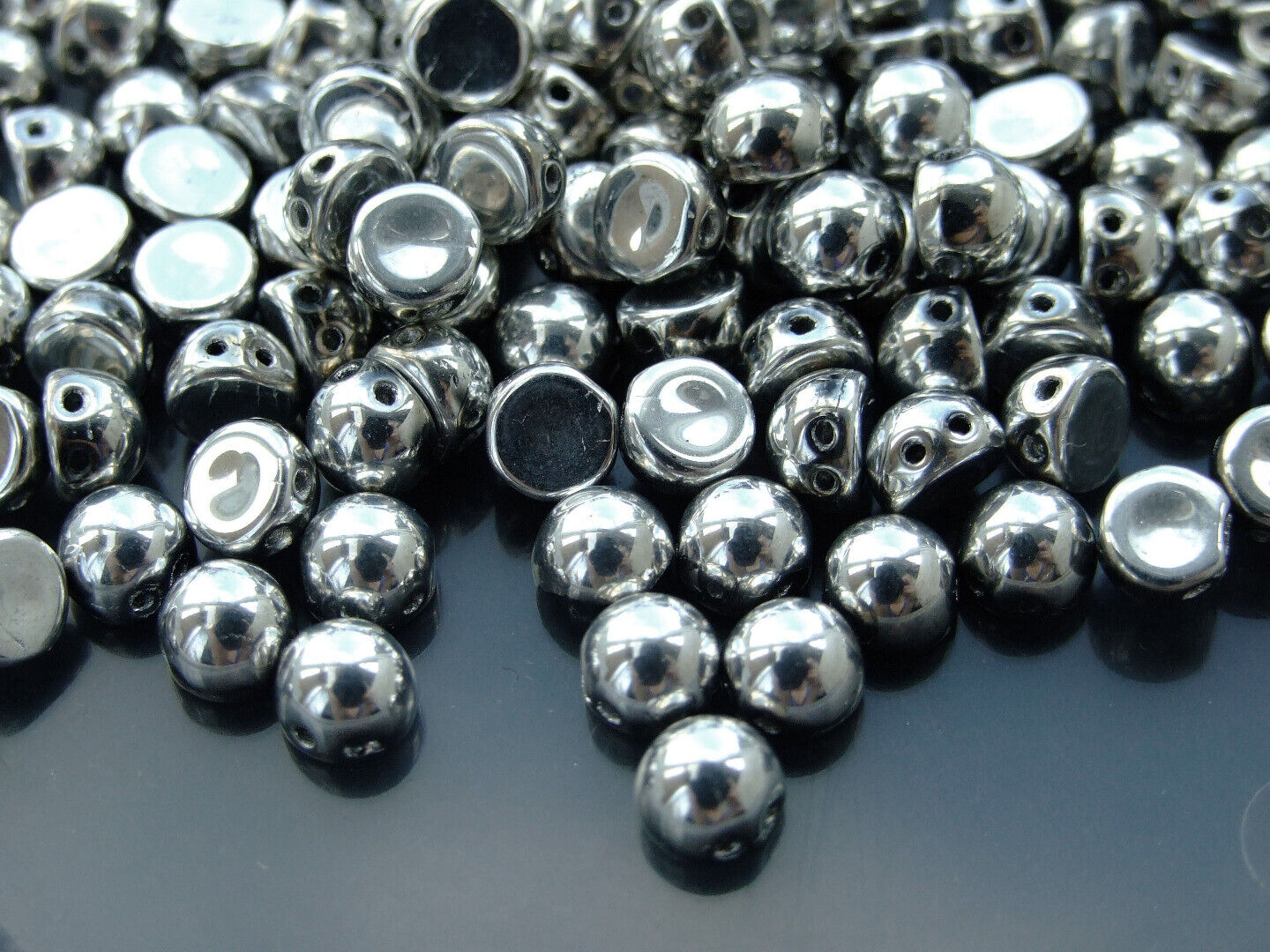 20x CzechMates Cabochon Czech Beads 7mm 50 Colors to Choose Jewelry Making - Picture 38 of 49
