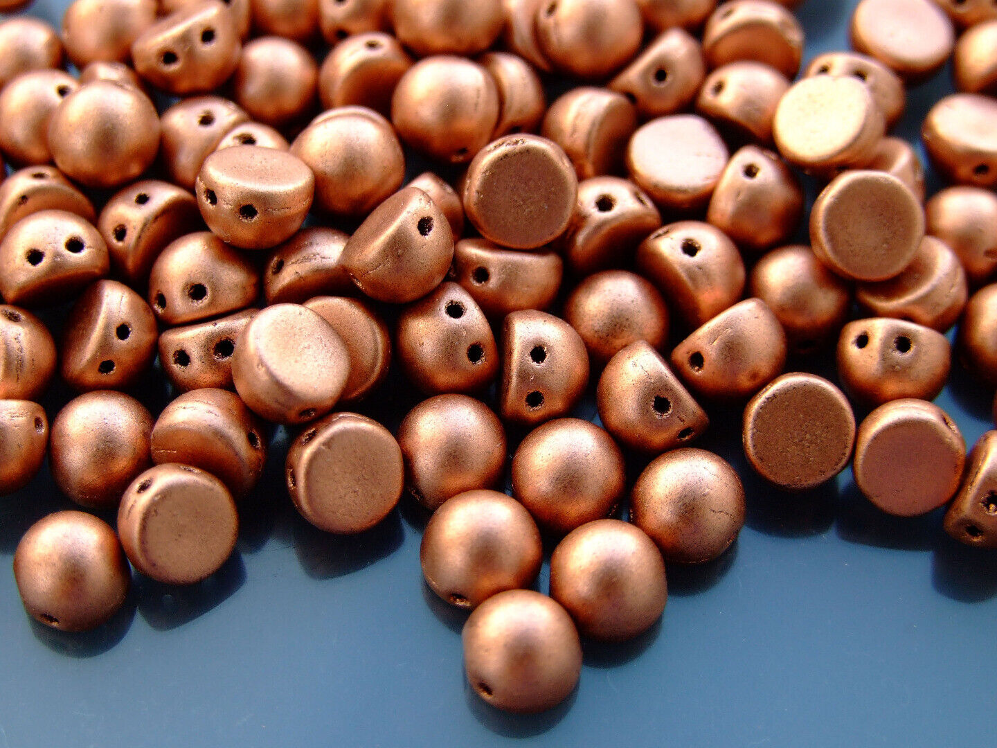 20x CzechMates Cabochon Czech Beads 7mm 50 Colors to Choose Jewelry Making - Picture 39 of 49