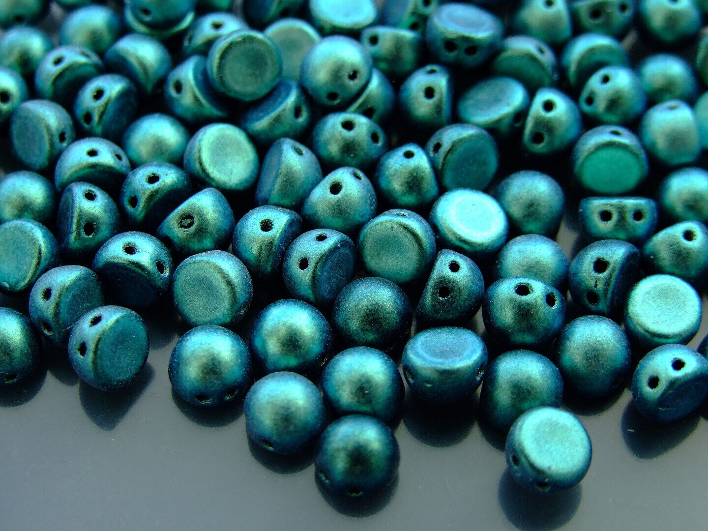 20x CzechMates Cabochon Czech Beads 7mm 50 Colors to Choose Jewelry Making - Picture 40 of 49