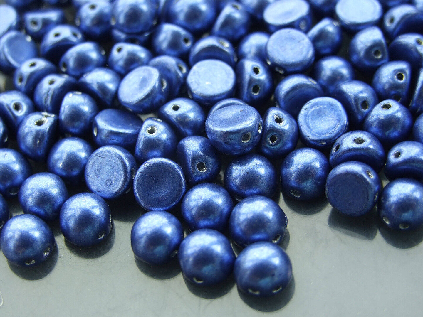 20x CzechMates Cabochon Czech Beads 7mm 50 Colors to Choose Jewelry Making - Picture 42 of 49