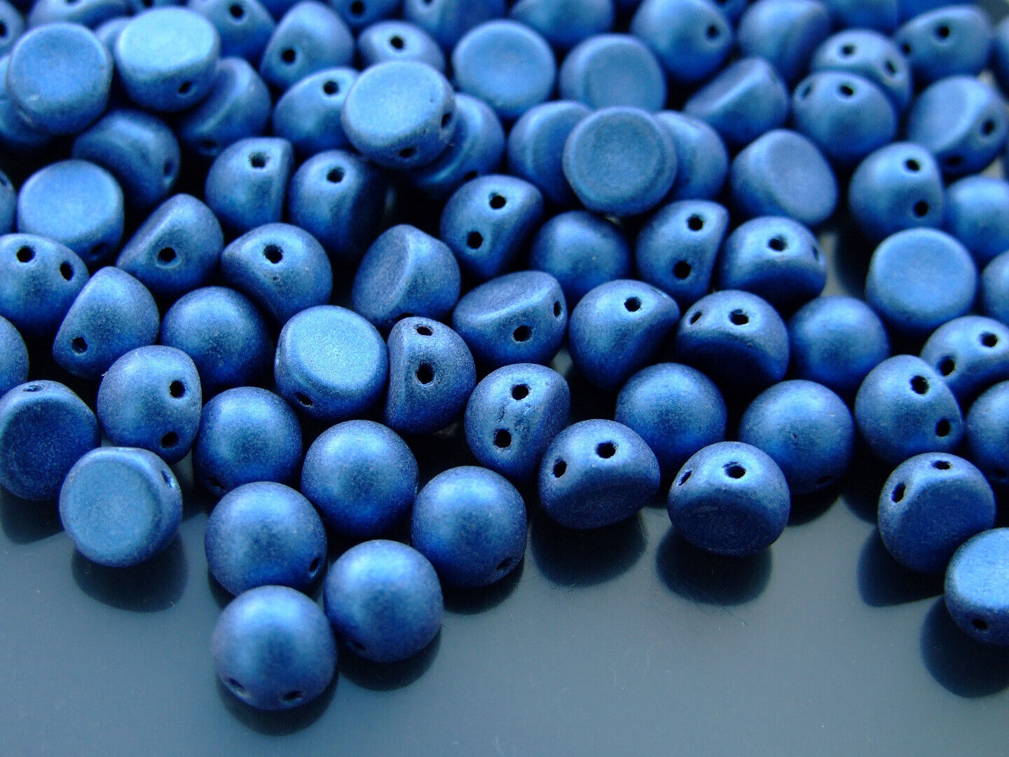 20x CzechMates Cabochon Czech Beads 7mm 50 Colors to Choose Jewelry Making - Picture 45 of 49