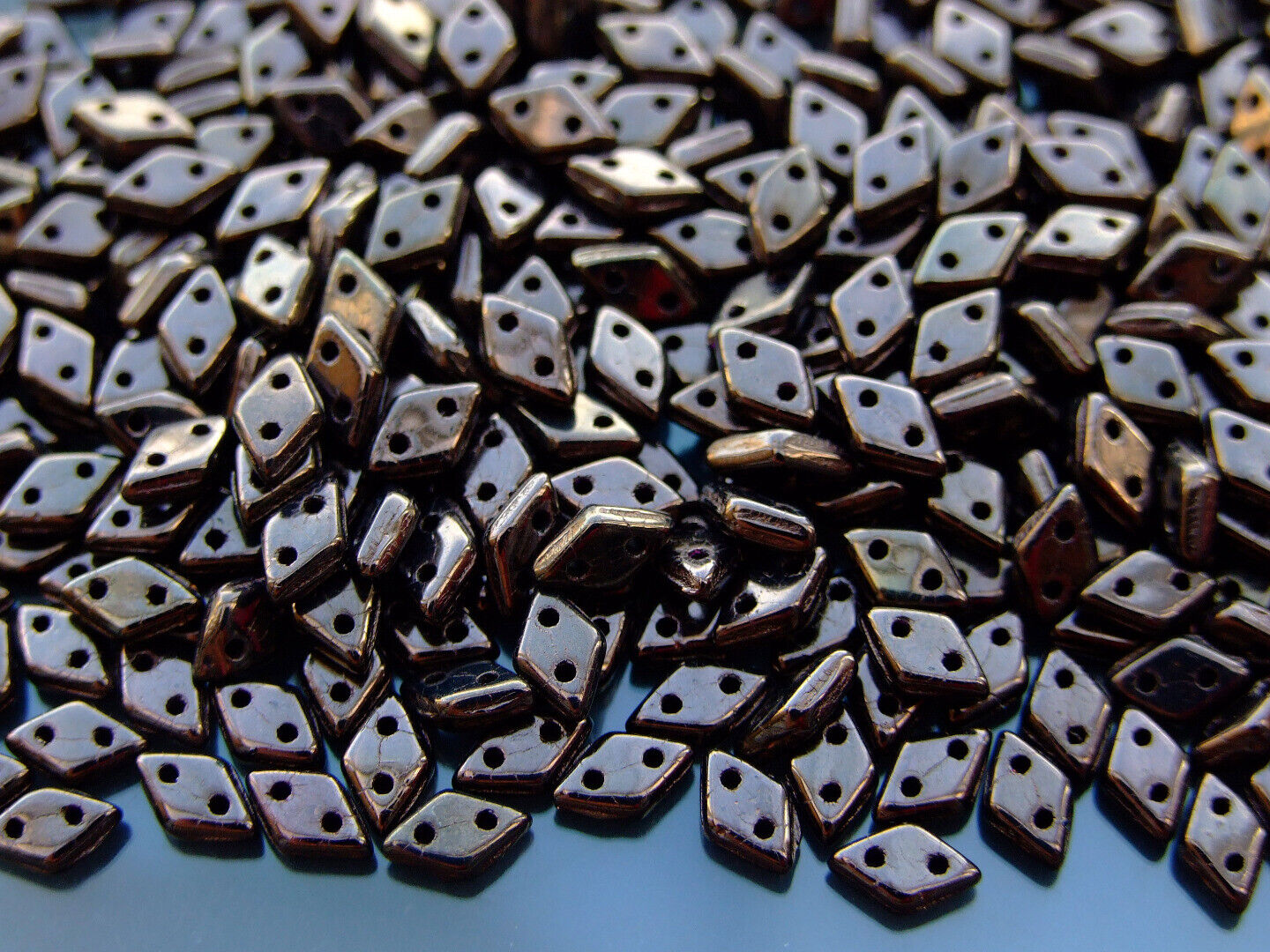 5g CzechMates Diamond Czech Beads 4x6mm 20 Colors to Choose Jewelry Making - Picture 18 of 20