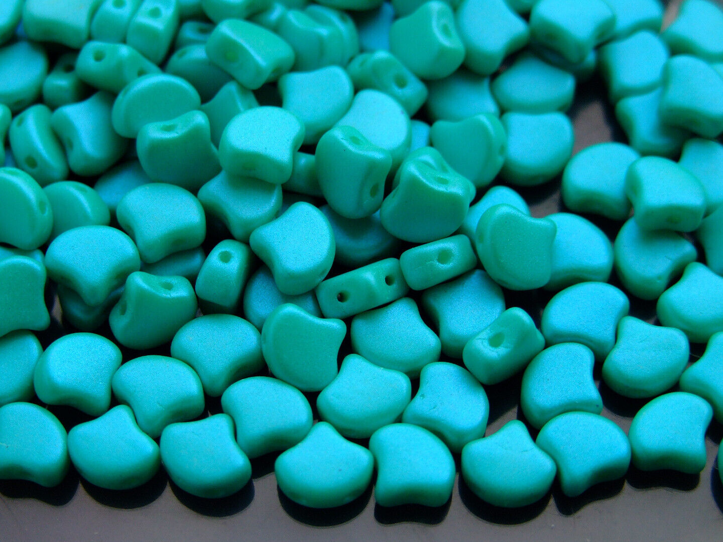 10g Matubo Ginko Duo Czech Seed Beads 7.5x7.5mm 70 Colors to Choose Beading - Picture 24 of 69