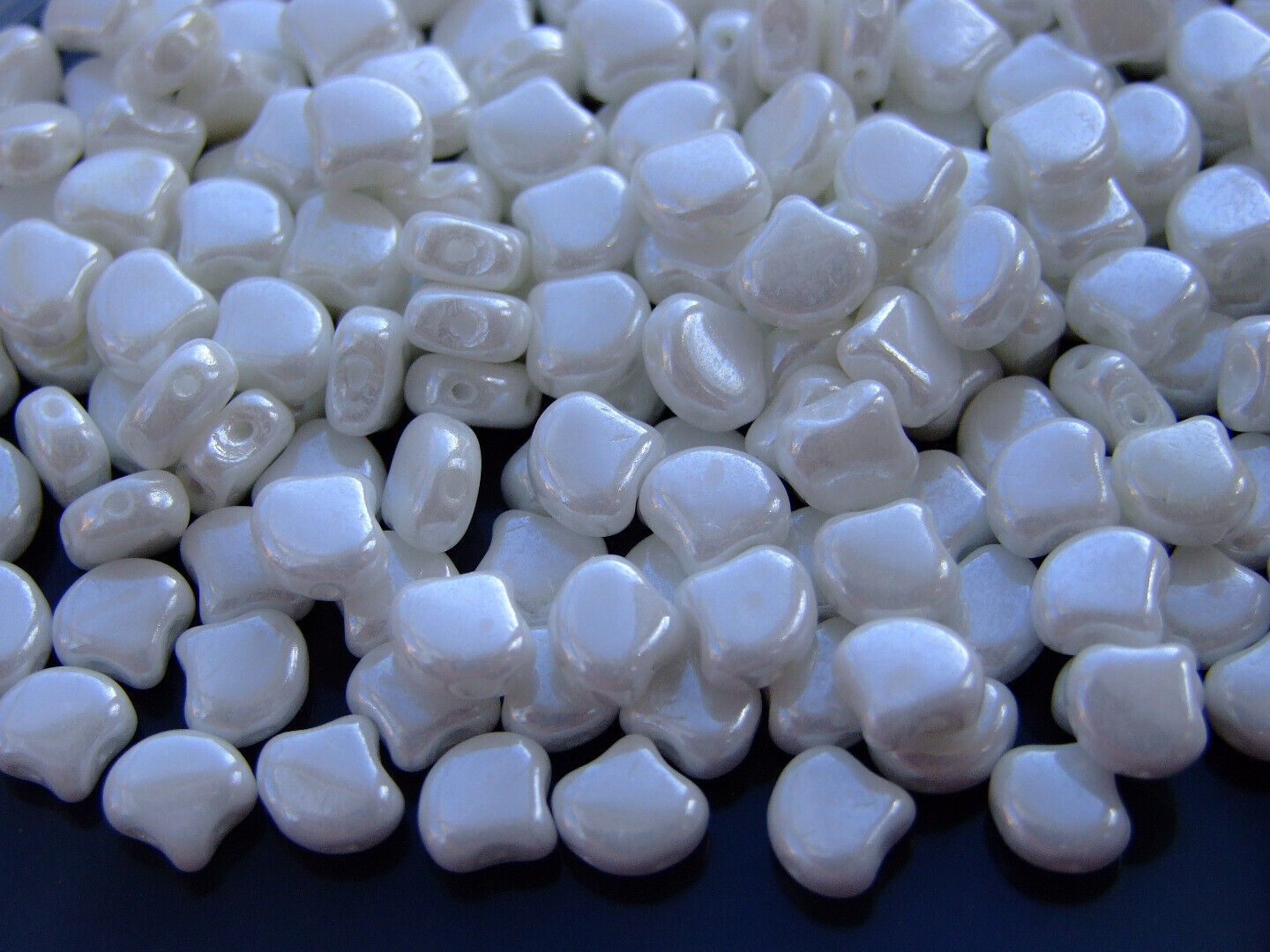 10g Matubo Ginko Duo Czech Seed Beads 7.5x7.5mm 70 Colors to Choose Beading - Picture 37 of 69
