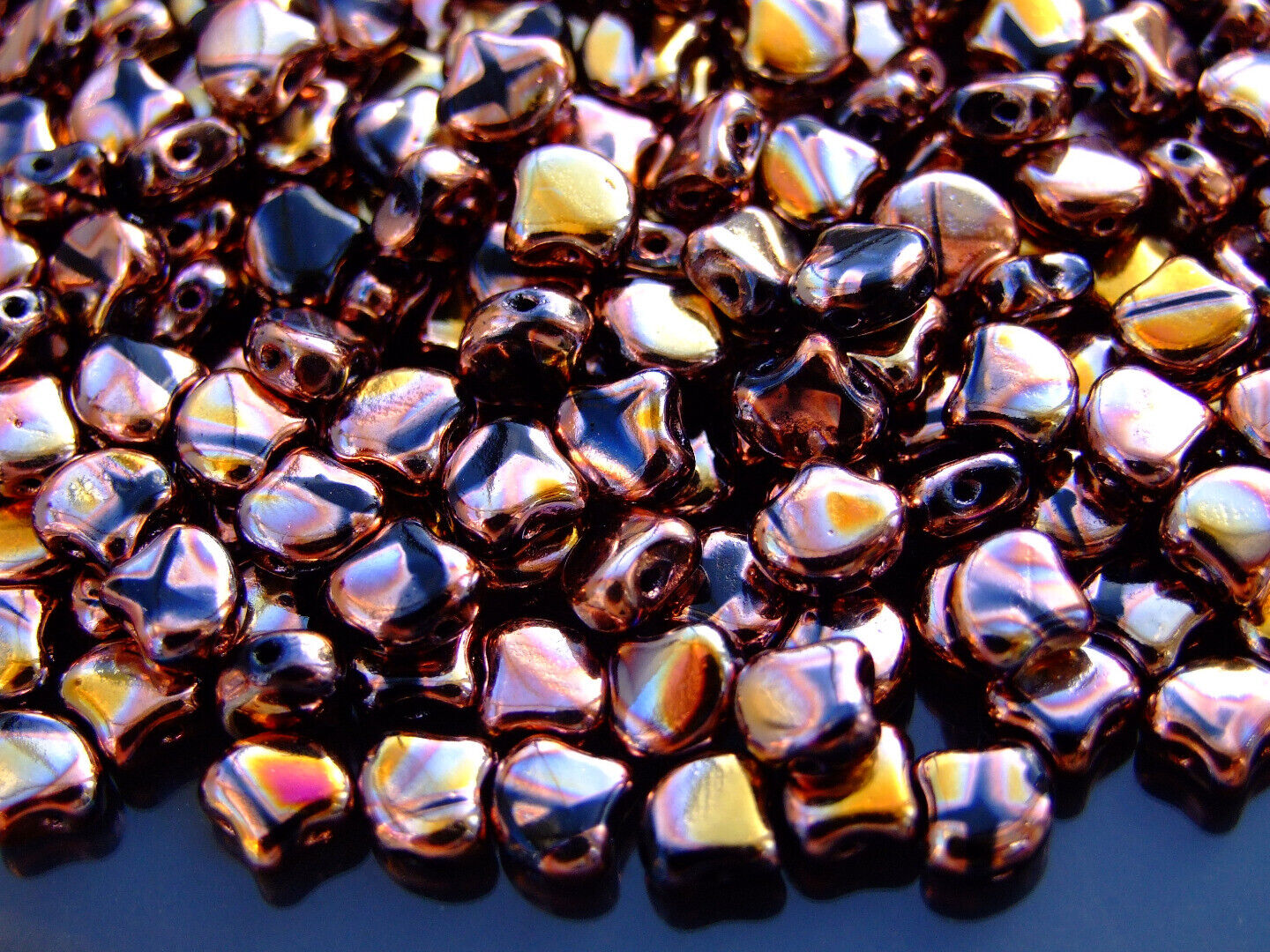 10g Matubo Ginko Duo Czech Seed Beads 7.5x7.5mm 70 Colors to Choose Beading - Picture 39 of 69