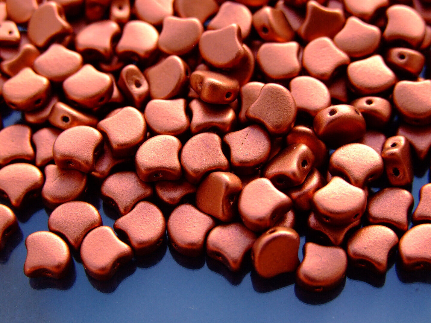 10g Matubo Ginko Duo Czech Seed Beads 7.5x7.5mm 70 Colors to Choose Beading - Picture 44 of 69