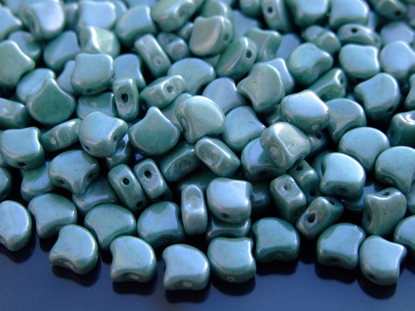 10g Matubo Ginko Duo Czech Seed Beads 7.5x7.5mm 70 Colors to Choose Beading - Picture 45 of 69