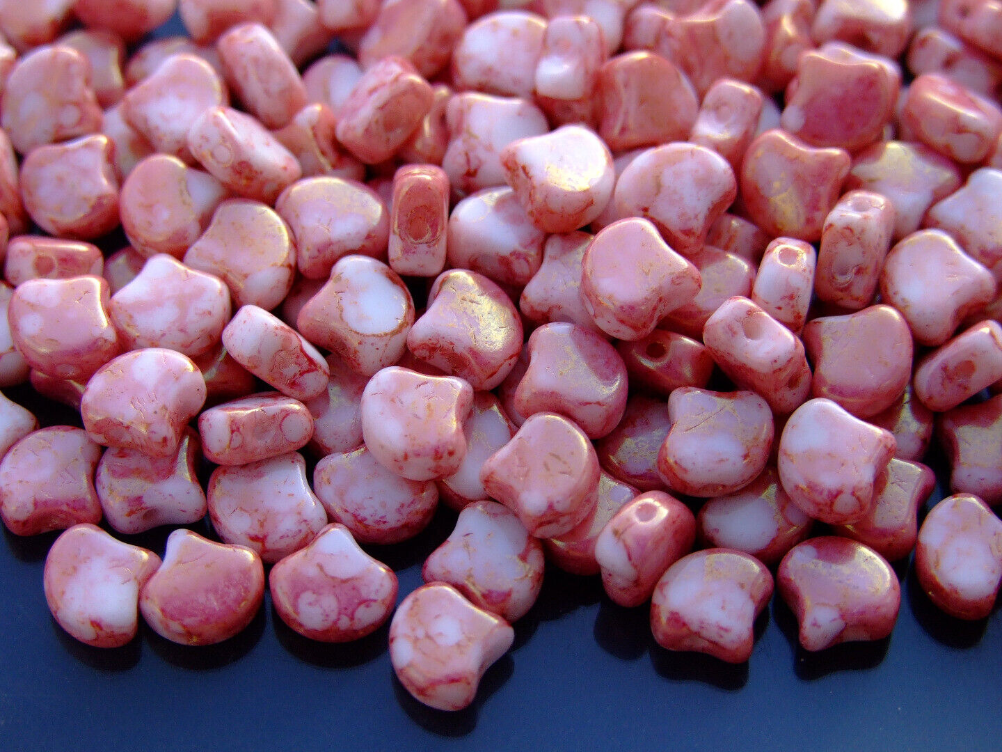 10g Matubo Ginko Duo Czech Seed Beads 7.5x7.5mm 70 Colors to Choose Beading - Picture 46 of 69
