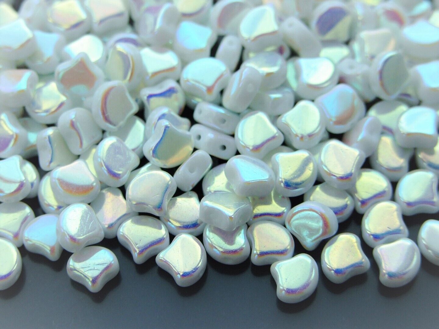 10g Matubo Ginko Duo Czech Seed Beads 7.5x7.5mm 70 Colors to Choose Beading - Picture 54 of 69