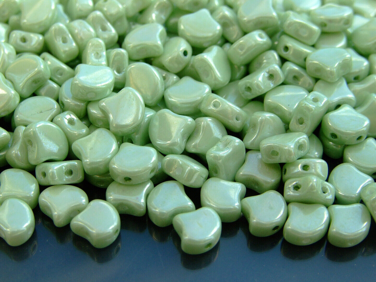 10g Matubo Ginko Duo Czech Seed Beads 7.5x7.5mm 70 Colors to Choose Beading - Picture 59 of 69
