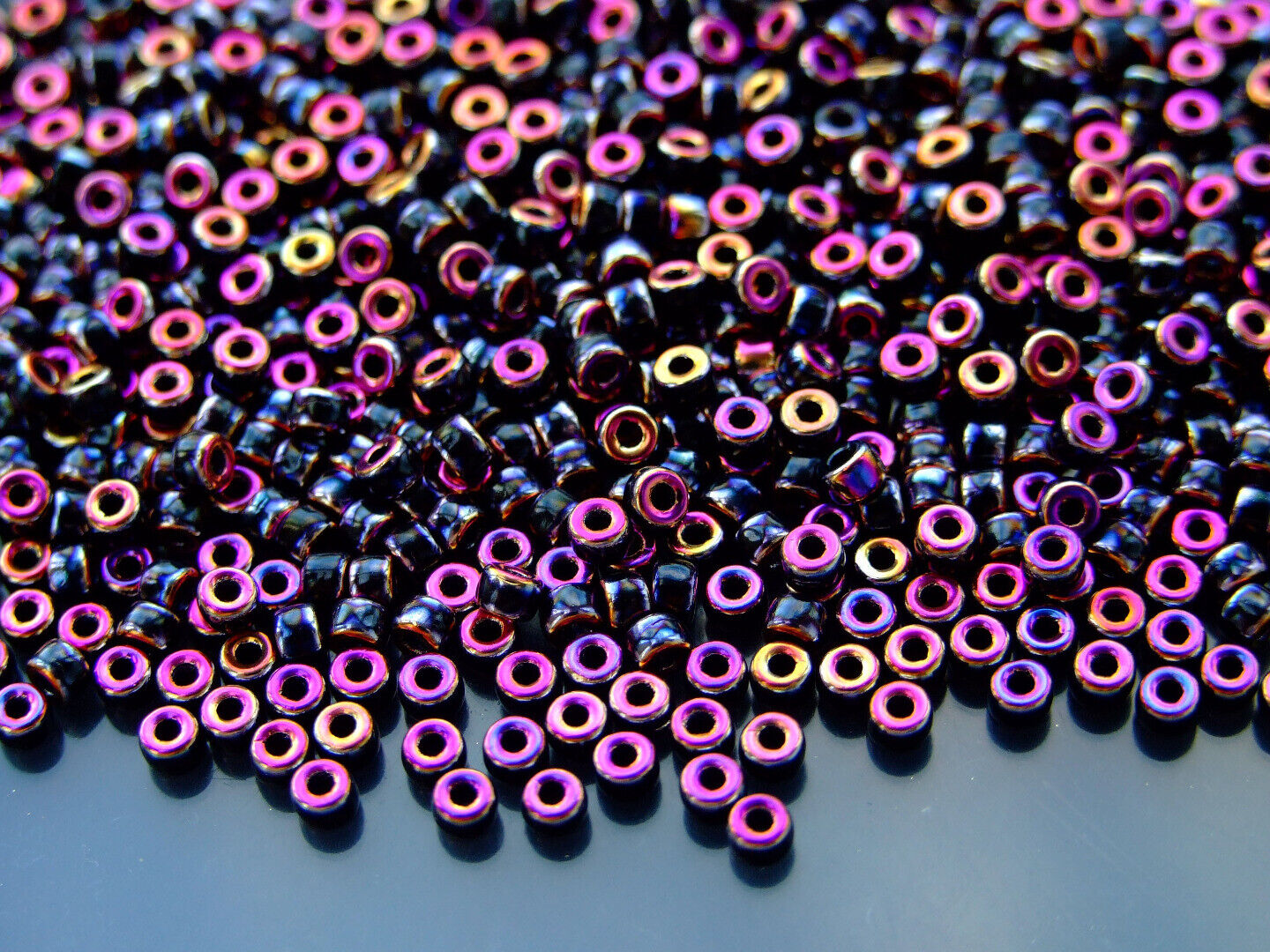 10g Matubo 8/0 Round Czech Seed Beads 3mm 80 Colors to Choose Jewelry Making - Picture 56 of 77