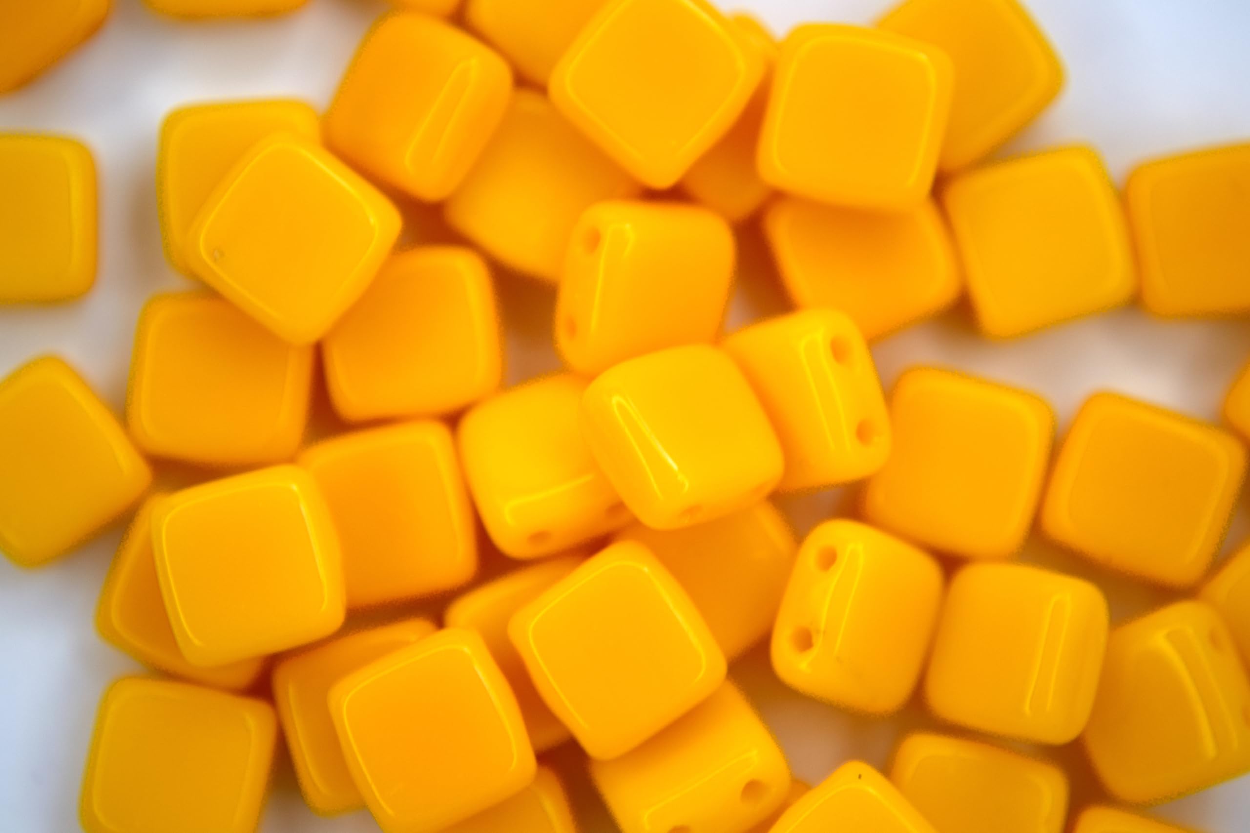 25x CzechMates Tile Czech Seed Beads 6x6mm 50 Colors to Choose Jewellery Making - Picture 13 of 50
