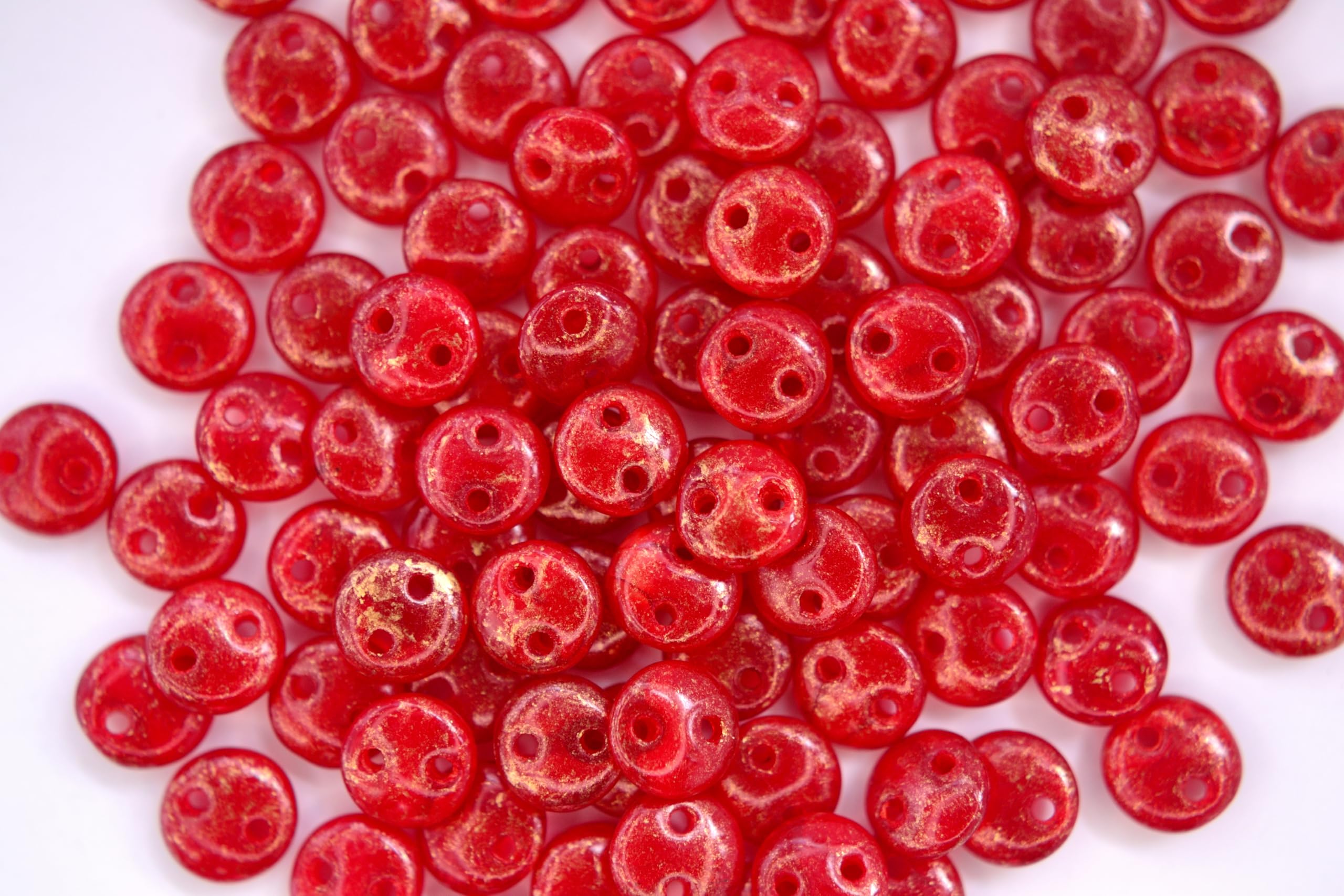 50x CzechMates Lentil Czech Beads 6mm 50 Colors to Choose Jewelry Making Beading - Picture 12 of 50