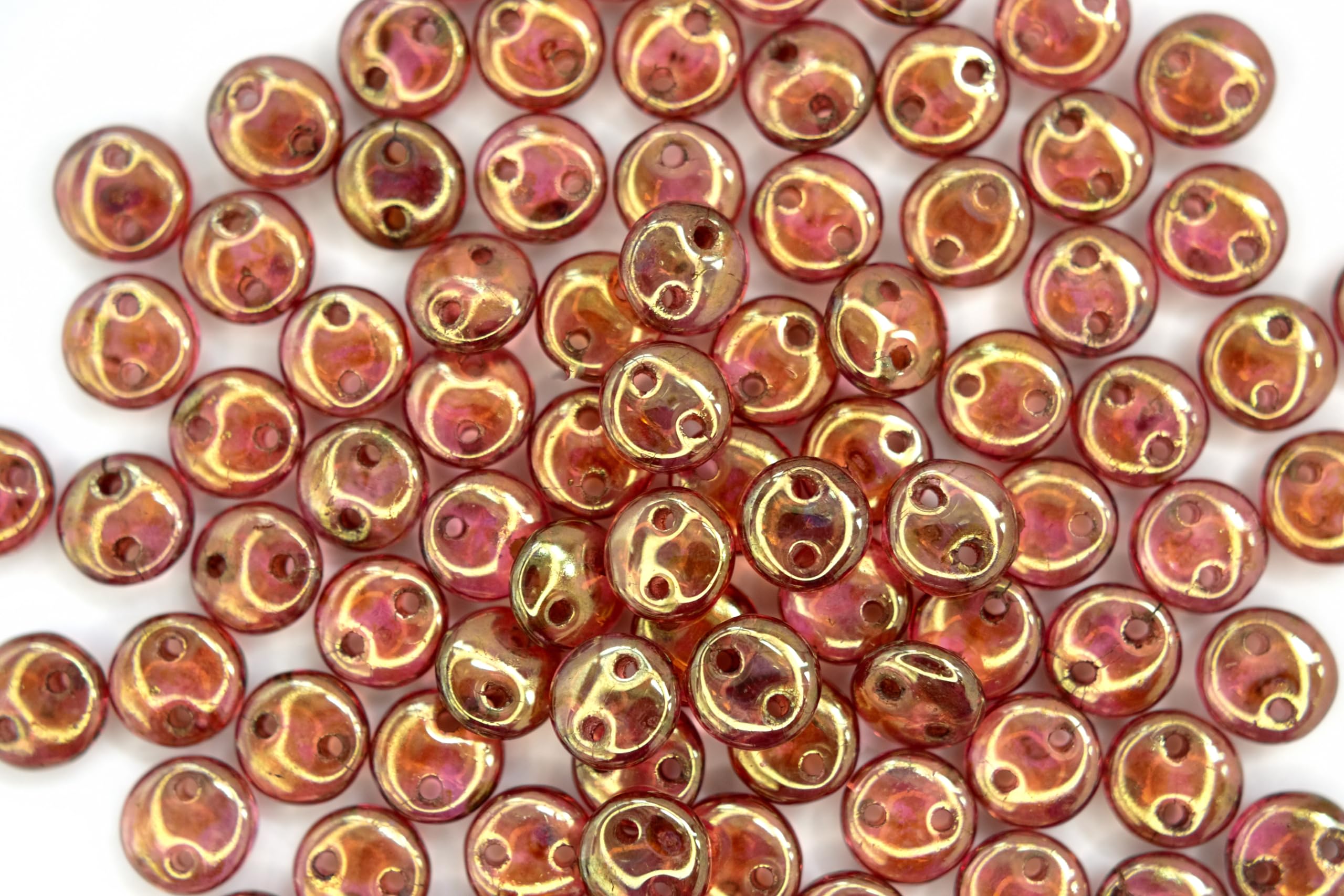 50x CzechMates Lentil Czech Beads 6mm 50 Colors to Choose Jewelry Making Beading - Picture 25 of 50