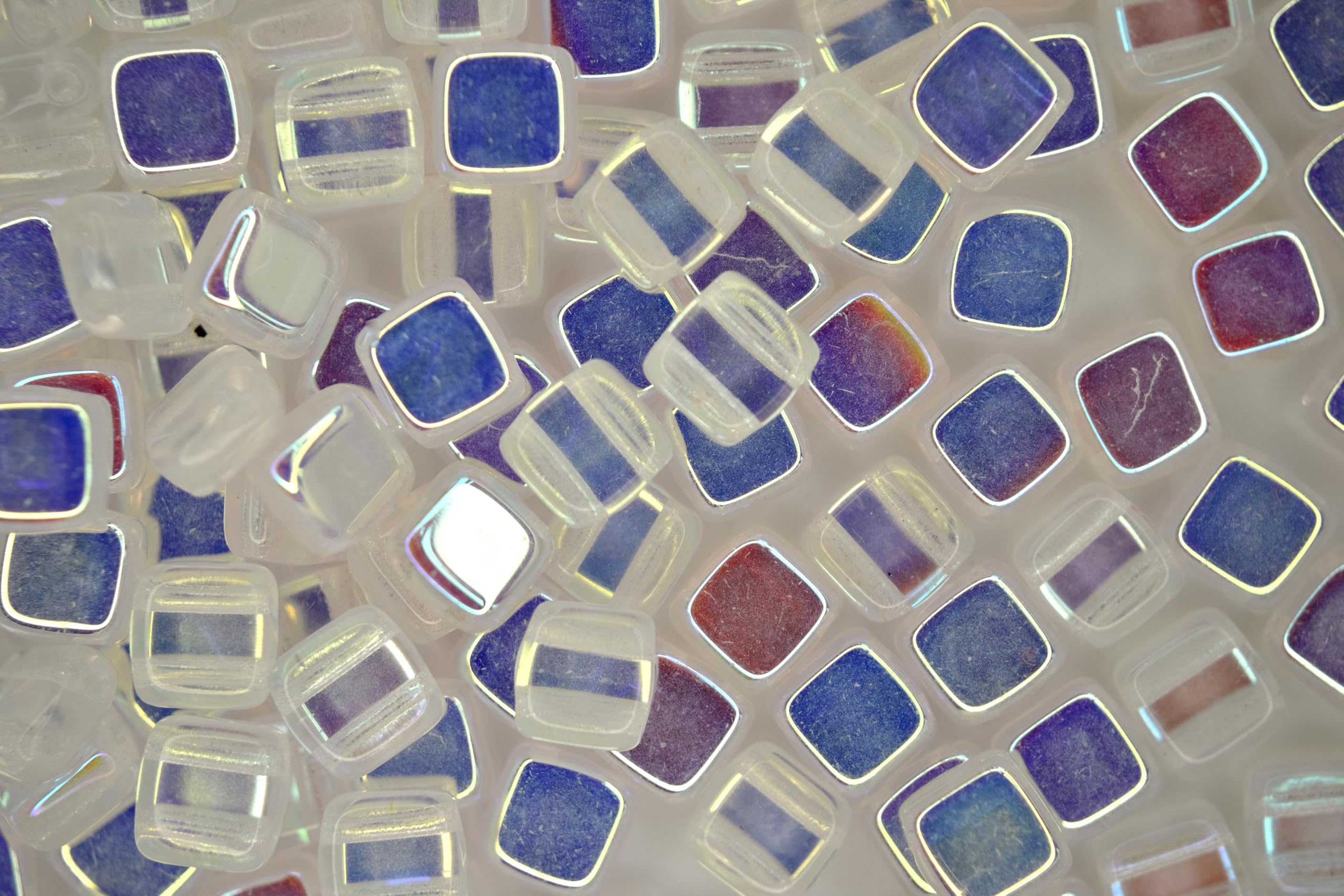 25x CzechMates Tile Czech Seed Beads 6x6mm 50 Colors to Choose Jewellery Making - Picture 9 of 50