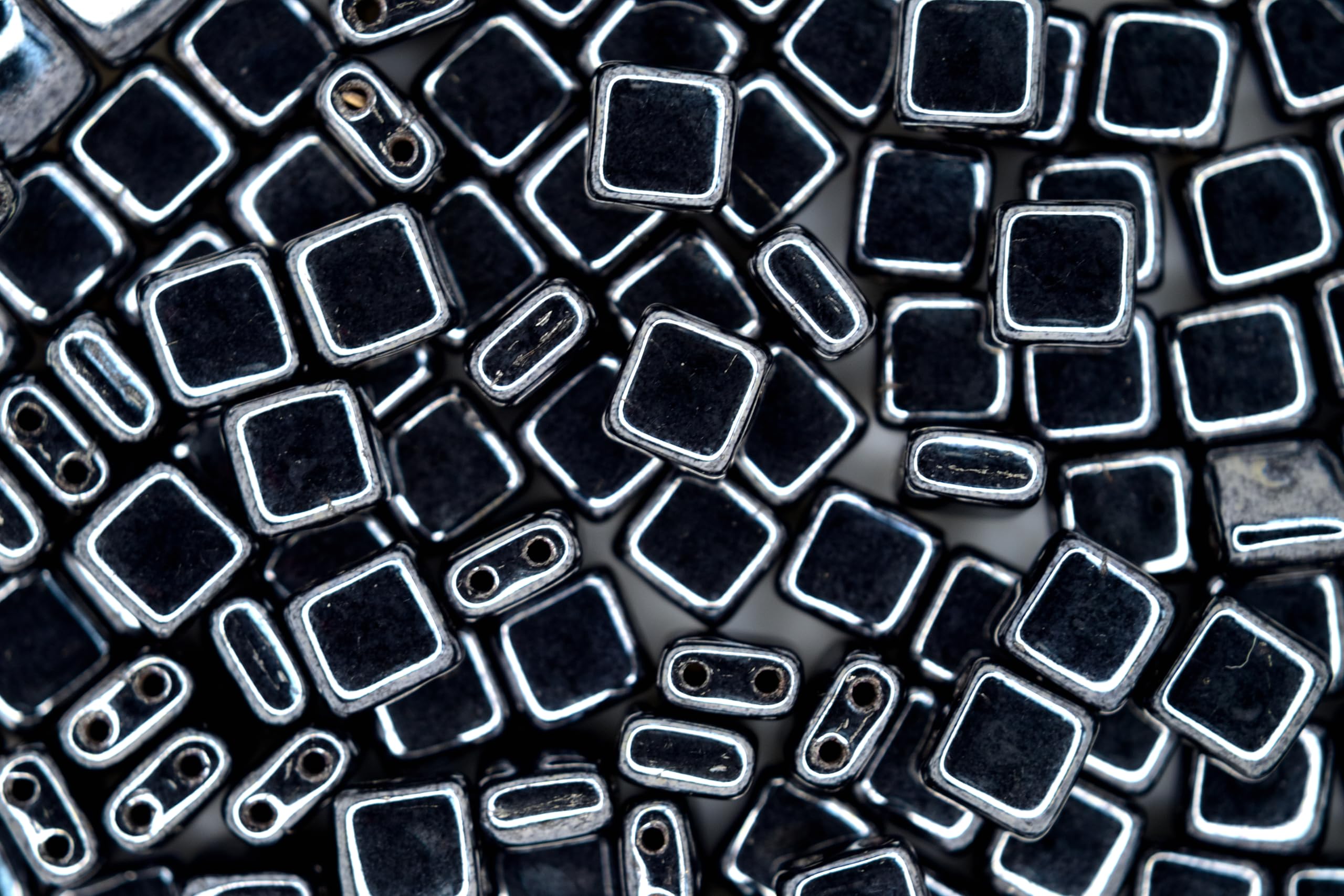 25x CzechMates Tile Czech Seed Beads 6x6mm 50 Colors to Choose Jewellery Making - Picture 39 of 50