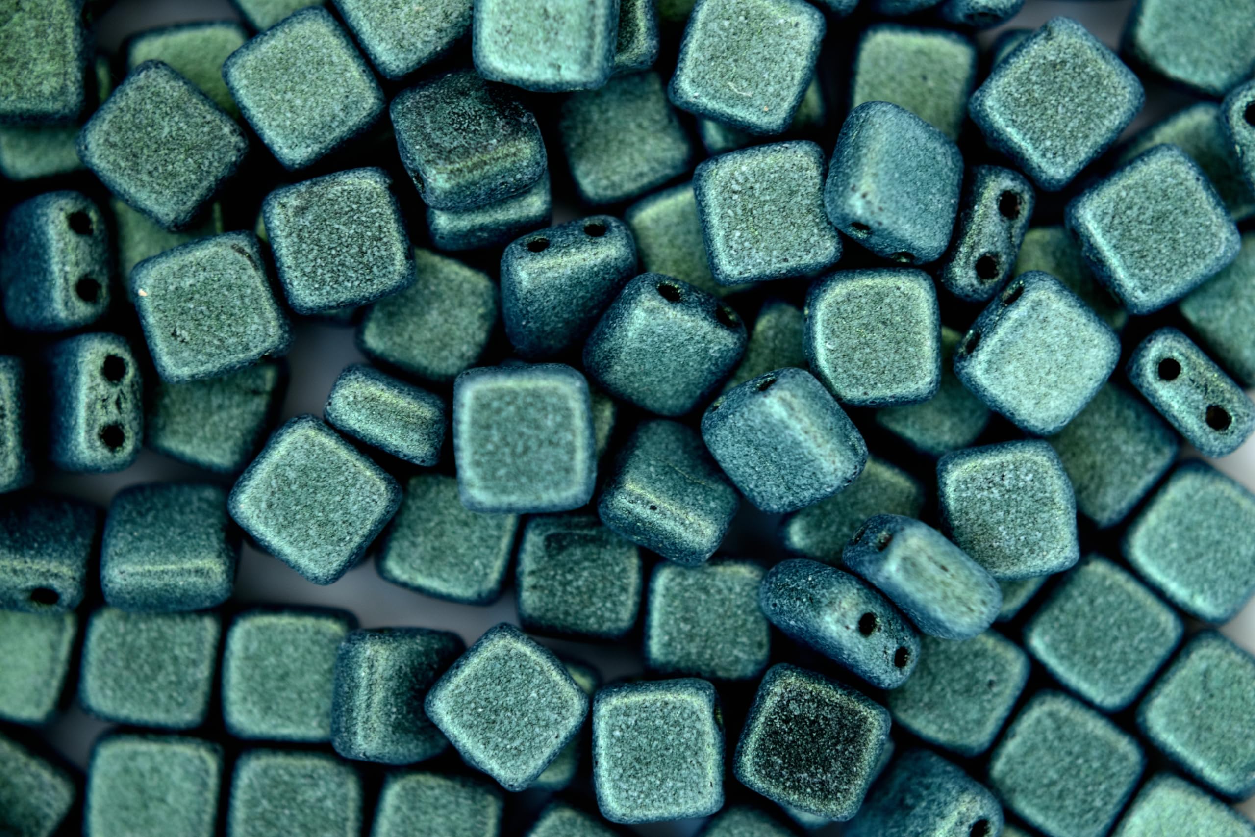 25x CzechMates Tile Czech Seed Beads 6x6mm 50 Colors to Choose Jewellery Making - Picture 20 of 50