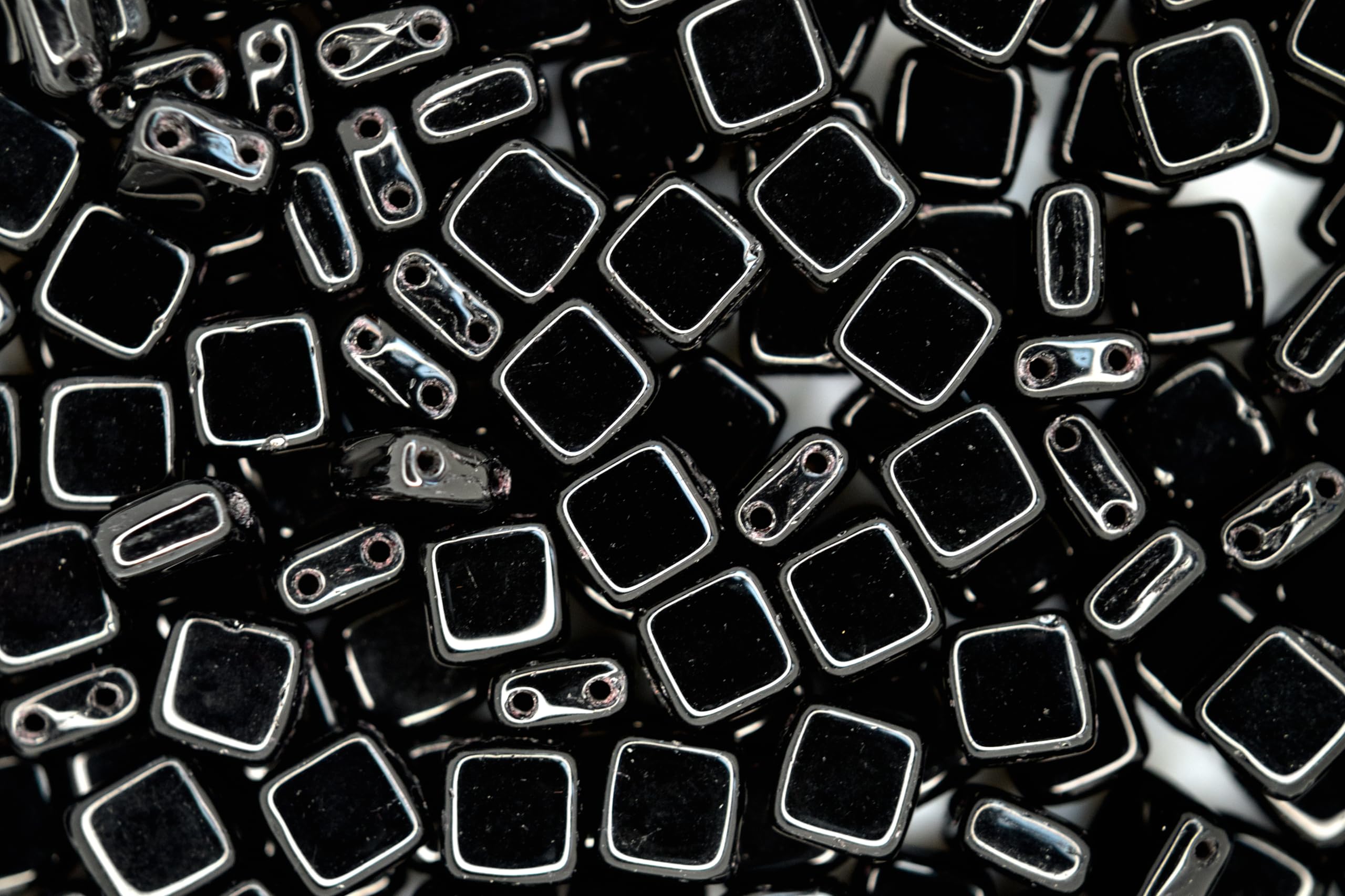 25x CzechMates Tile Czech Seed Beads 6x6mm 50 Colors to Choose Jewellery Making - Picture 48 of 50
