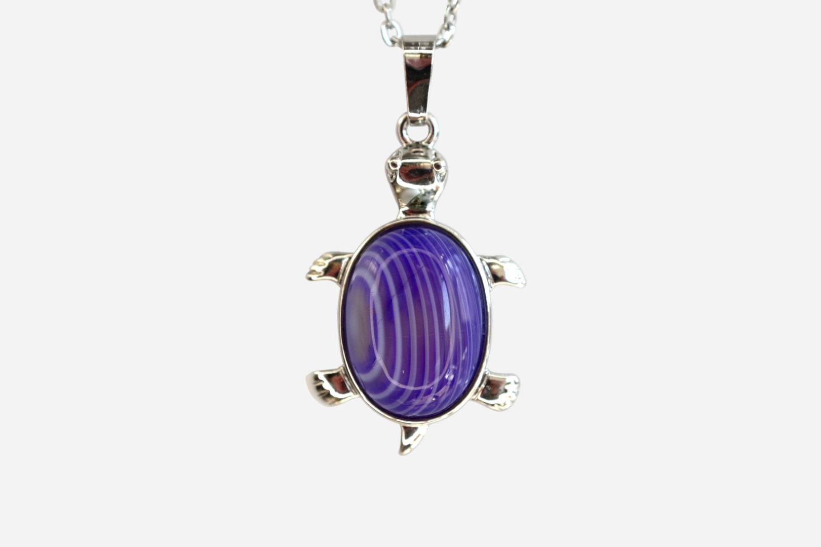 MYSTIC GEMS Turtle Natural Gemstone Pendant Necklace 50cm with Pouch - Picture 39 of 40