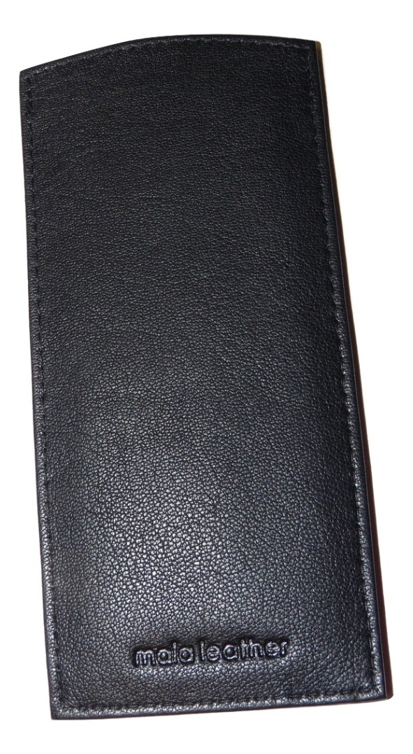 Mala Leather Glasses Slim Sleeve Case reading Lined genuine leather 557 SLIP IN - Bild 4 von 19