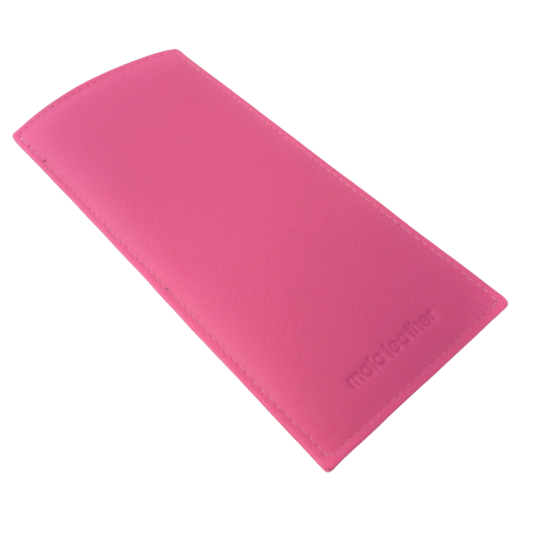 Mala Leather Glasses Slim Sleeve Case reading Lined genuine leather 557 SLIP IN - Bild 18 von 19