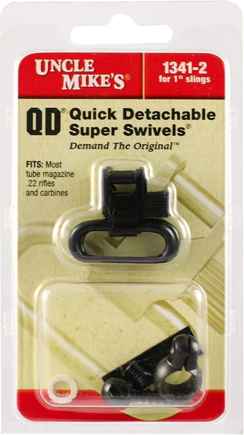 Super Sling Swivel 1-inch Loop for 22 Mag Tube Band & 1-Wood Set Uncle Mike-img-1