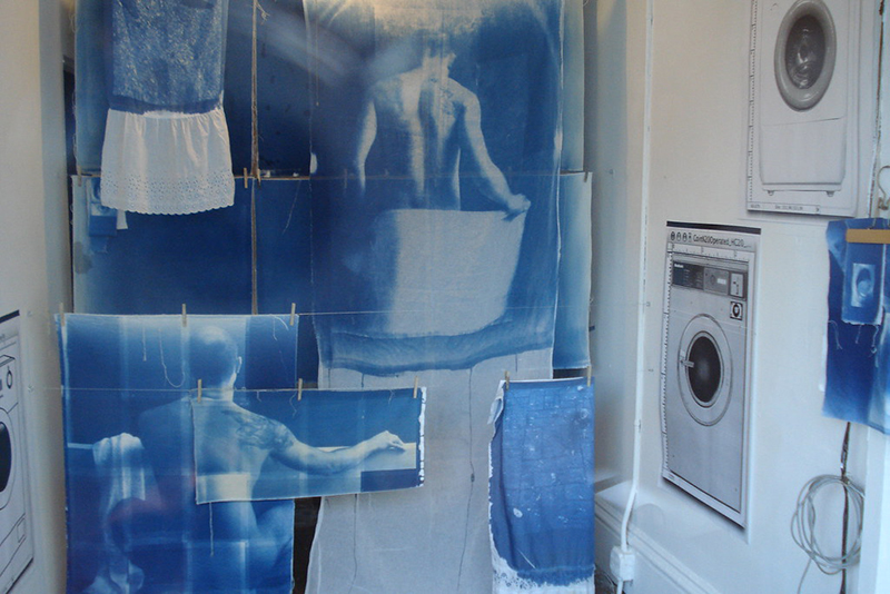 "The Analog Hole" (installation view with nose pressed up to window)