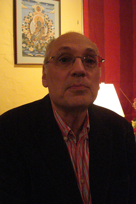 Open Space correspondent corners the man "who gave a human face to Language poetry"!