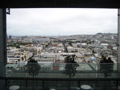 View of San Francisco from the Skygarden