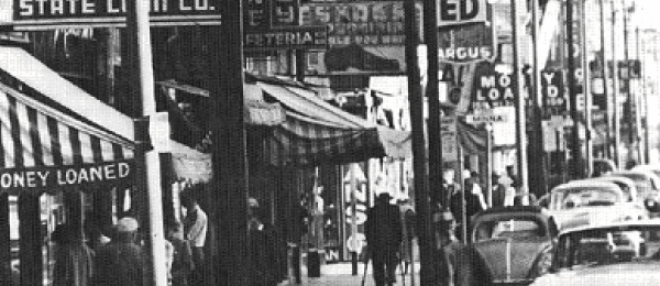 3rd and Mission, 1961