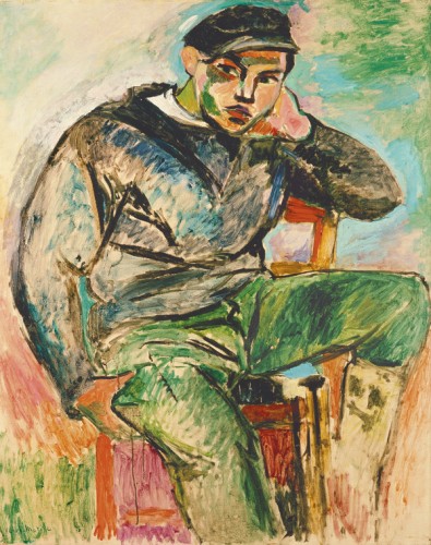 Henri Matisse, _The Young Sailor I_, 1906; Private collection; © 2011 Succession H. Matisse / Artists Rights Society (ARS), New York