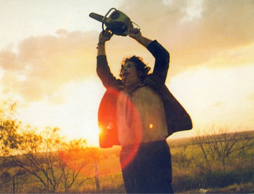 Tobe Hooper, Texas Chainsaw Massacre (still), 1974; courtesy Bryanston Distributing Company/Photofest; © Bryanston Distributing Company.