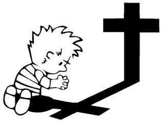 Praying Calvin