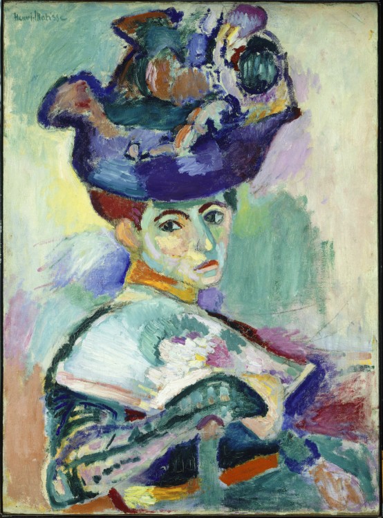 Henri Matisse, Femme au chapeau (Woman with a Hat), 1905