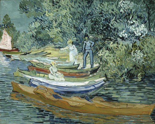 Bank of the Oise at Auvers, Vincent van Gogh, 1890