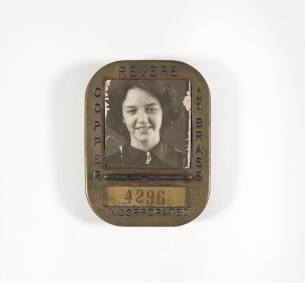 Unknown, Untitled [Identification badge from Revere Copper and Brass Incorporated], after 1929