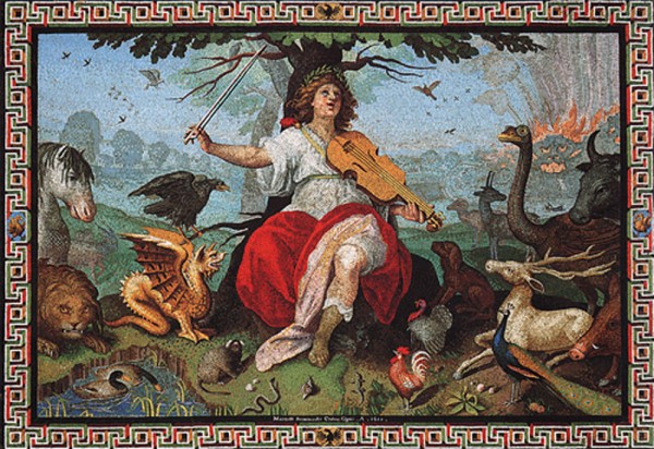 Marcello Provenzale, Orfeo quale Scipione Borghese, 1608