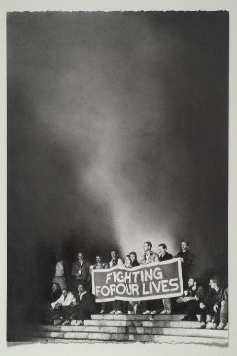 Andrea Bowers The Annual AIDS Memorial March from Castro Street to San Francisco's City Hall (1991)
