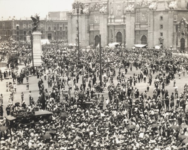 Tina Modotti, Untitled ["1st of May Manifestation - Labor Day - Taken from a balcony..., 1927