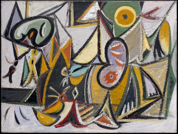 Arshile Gorky, Enigmatic Combat, 1936-37