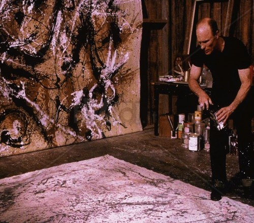 Ed Harris, as Jackson Pollock, in Pollock (Ed Harris, 2000).